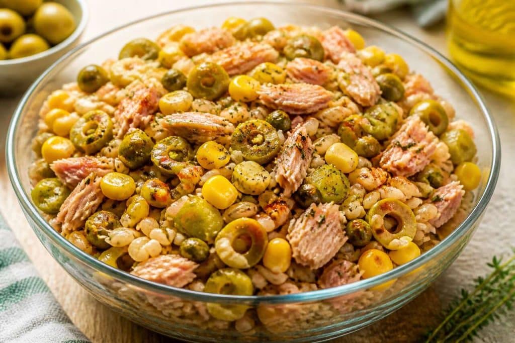 Salade d'ebly cocktail : recette fraîche et savoureuse