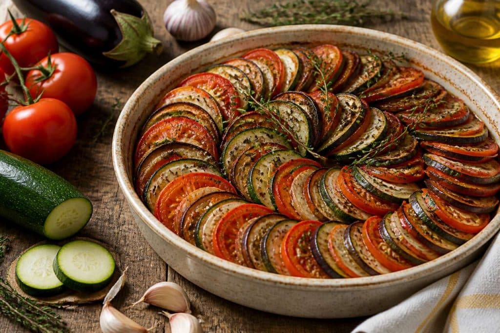 Tian de légumes à la provençale : recette savoureuse et facile