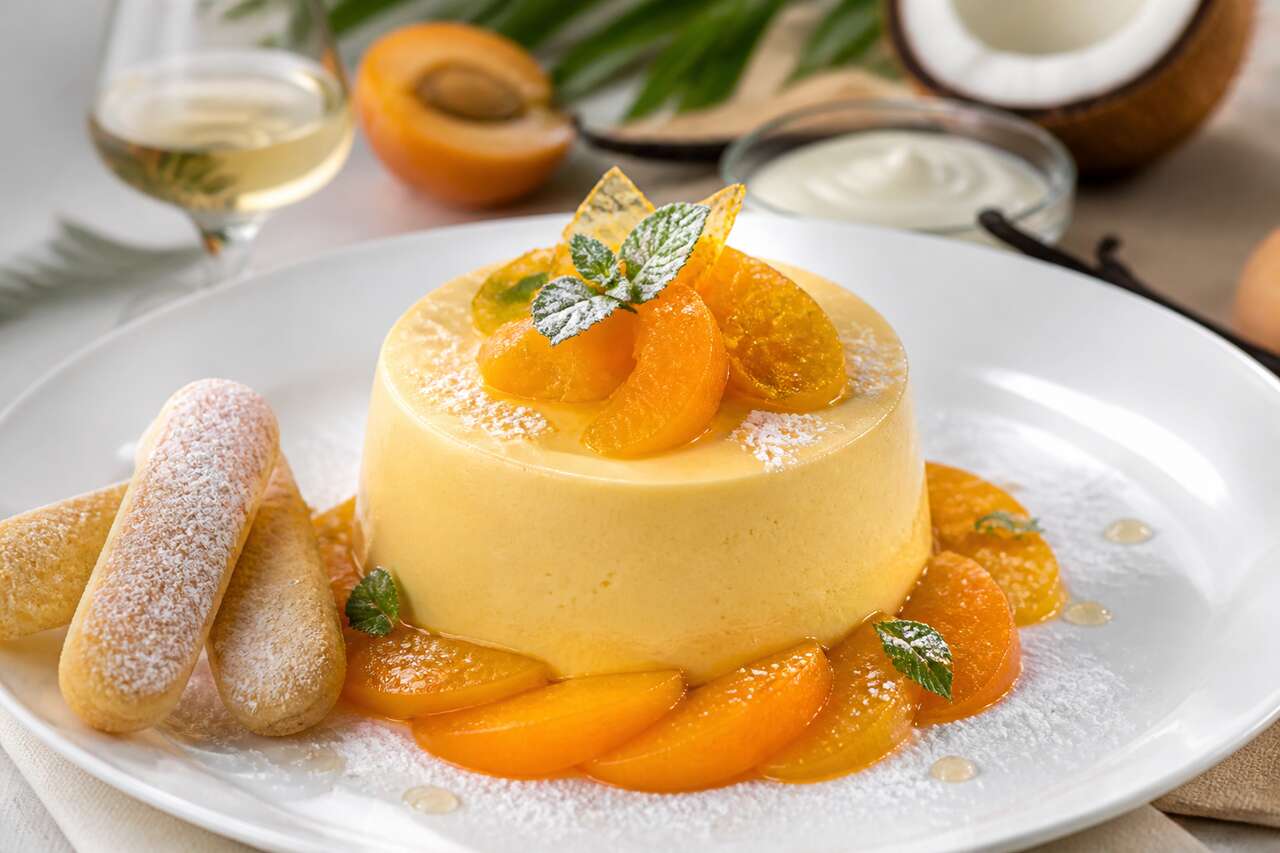 Bavarois aux abricots, gélatine et Kirsch : recette gourmande