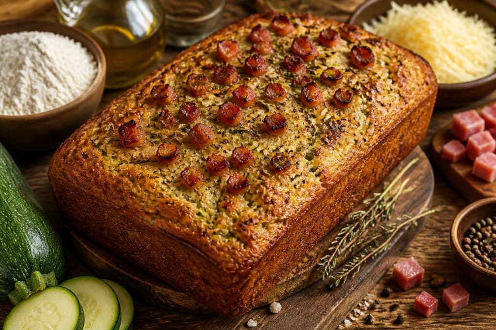 Cake moelleux aux courgettes : recette facile et savoureuse