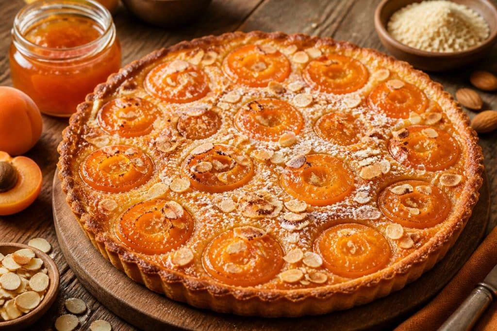 Tarte abricot-amande : recette irrésistible