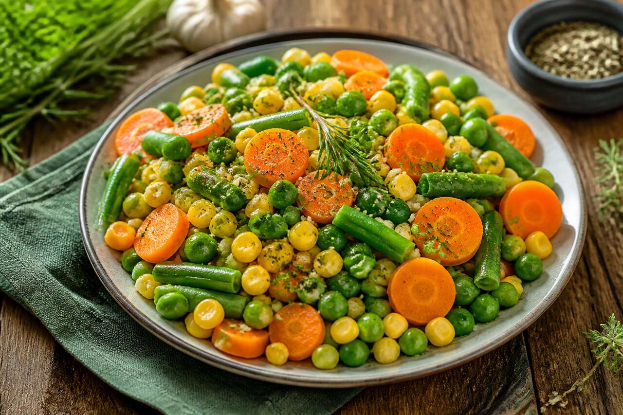 Jardinière de légumes facile et rapide : recette en 20 min
