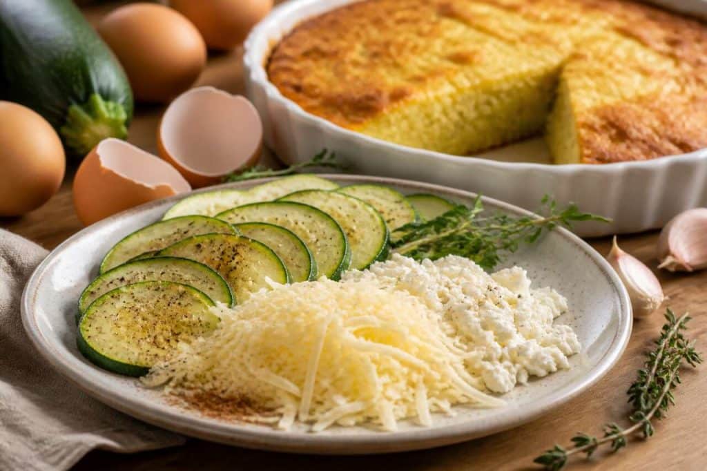Flan à la courgette de grand-mère : recette facile et savoureuse