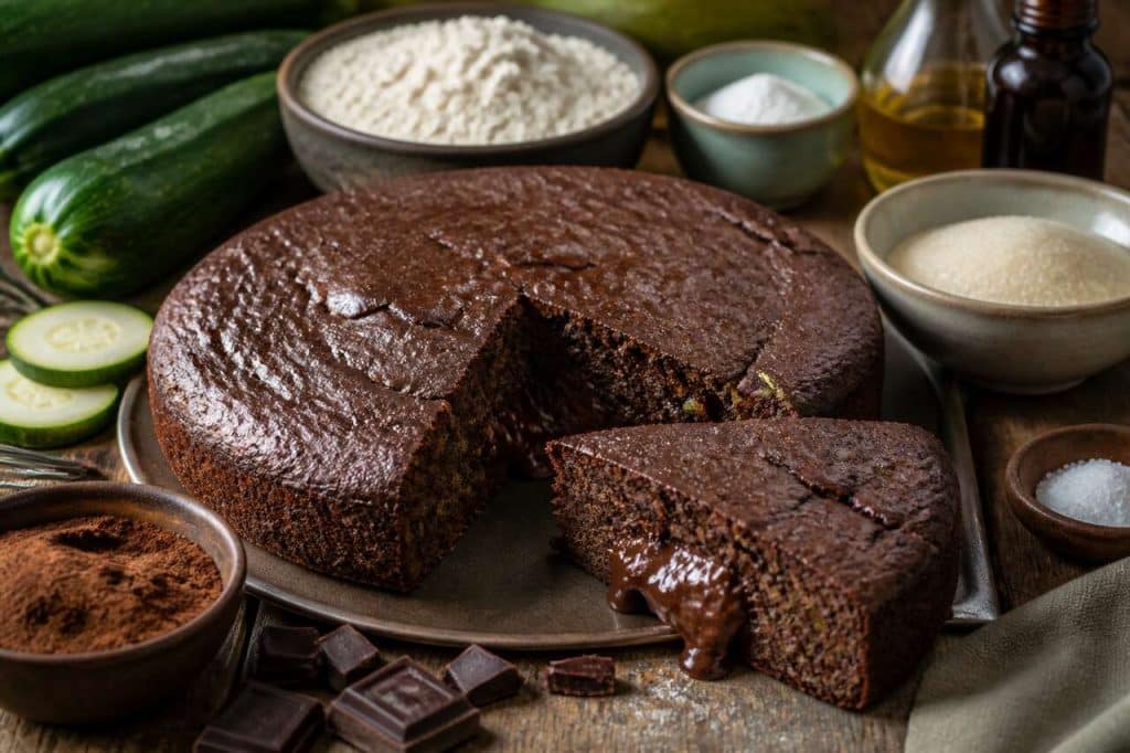 Moelleux chocolat-courgette : recette gourmande et surprenante