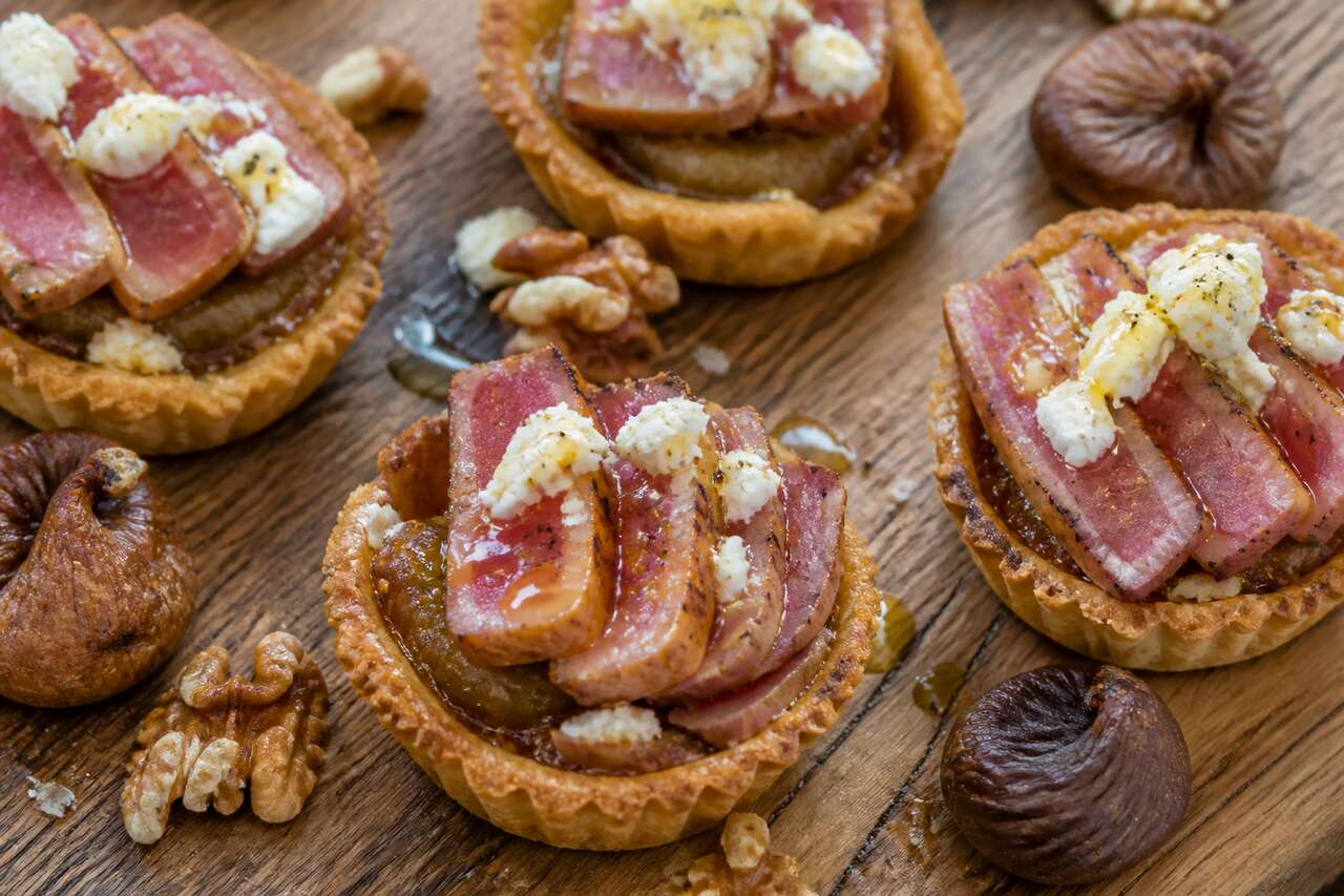Tartelettes au thon fumé et figues : une recette gourmande