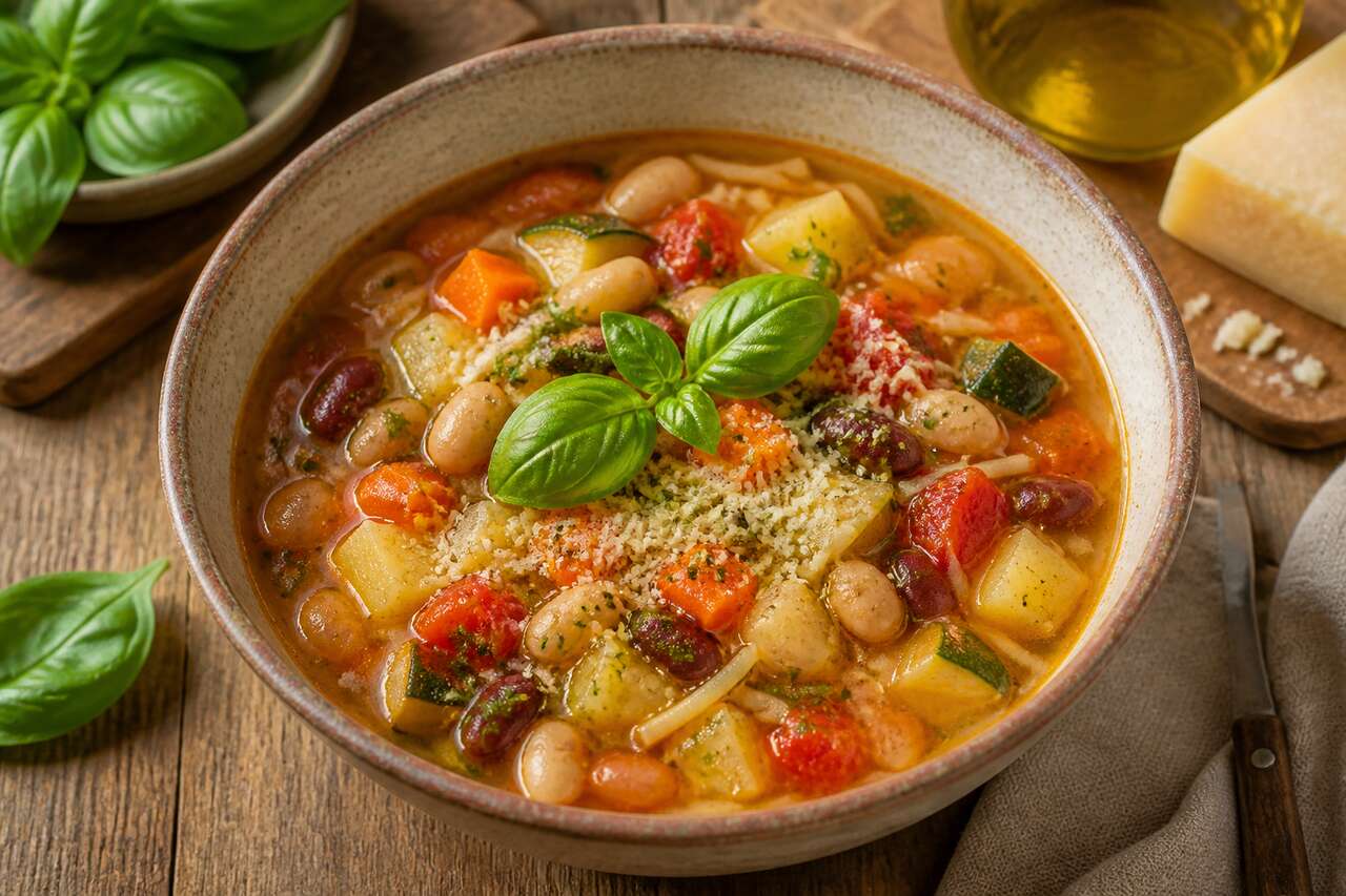 Soupe au pistou : recette facile et rapide