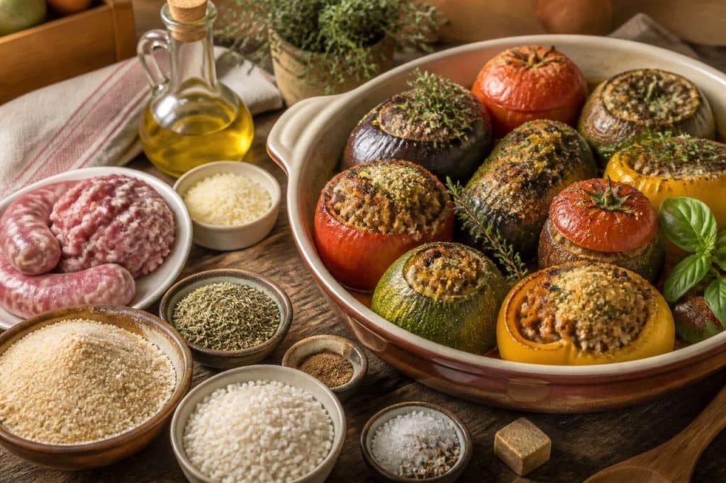 Farcis de légumes traditionnels de ma grand-mère