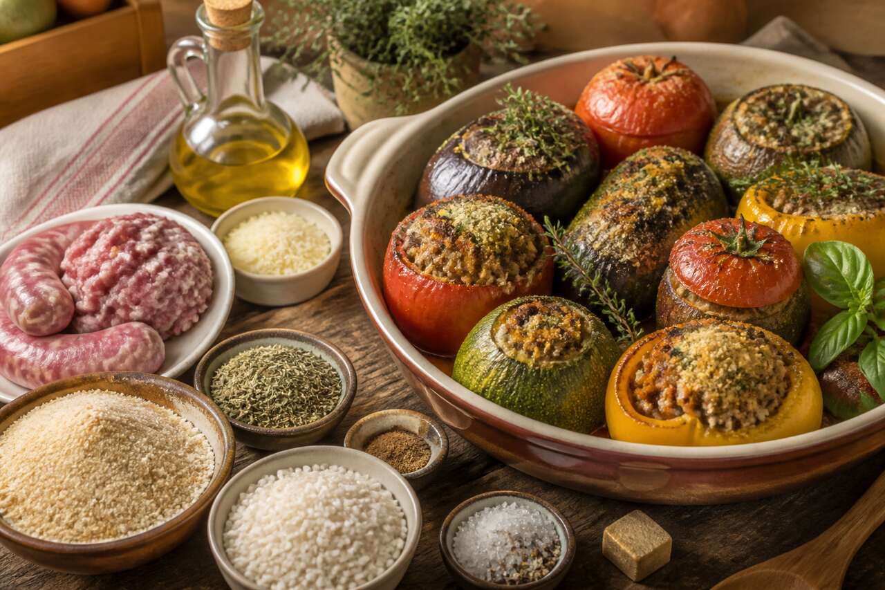 Farcis de légumes traditionnels de ma grand-mère