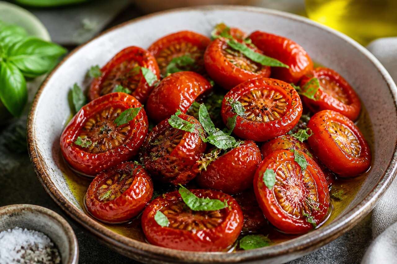 Tomates confites : recette facile maison