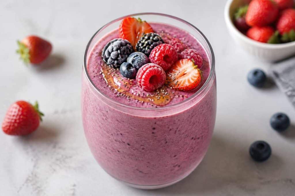 Smoothie aux fruits rouges au Thermomix : recette facile et rapide