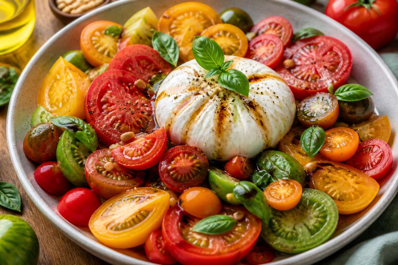 Recette : jardin de tomates façon CuisineAZ