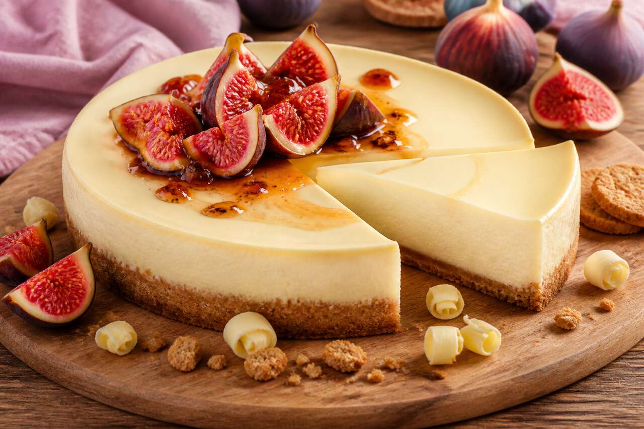 Cheesecake à la figue : recette gourmande et facile