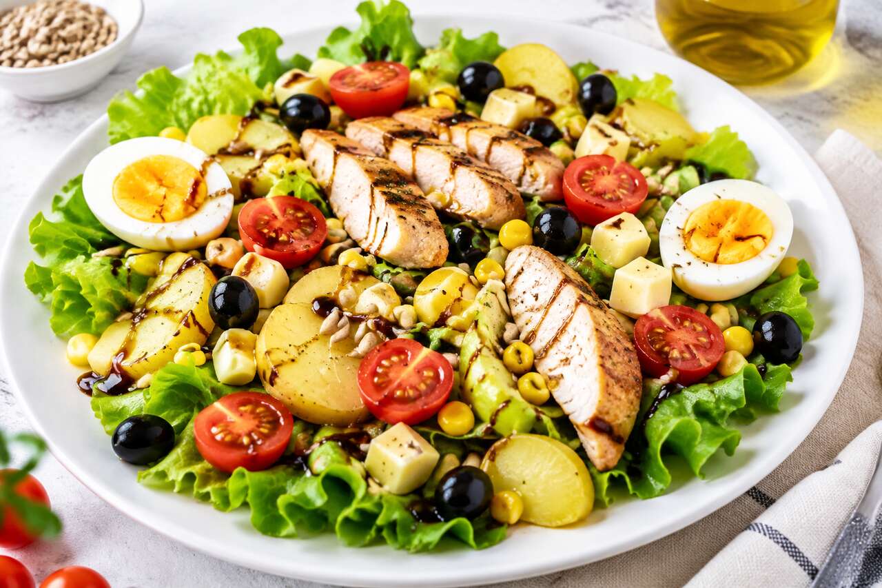 Salade composée : recette savoureuse en plat principal