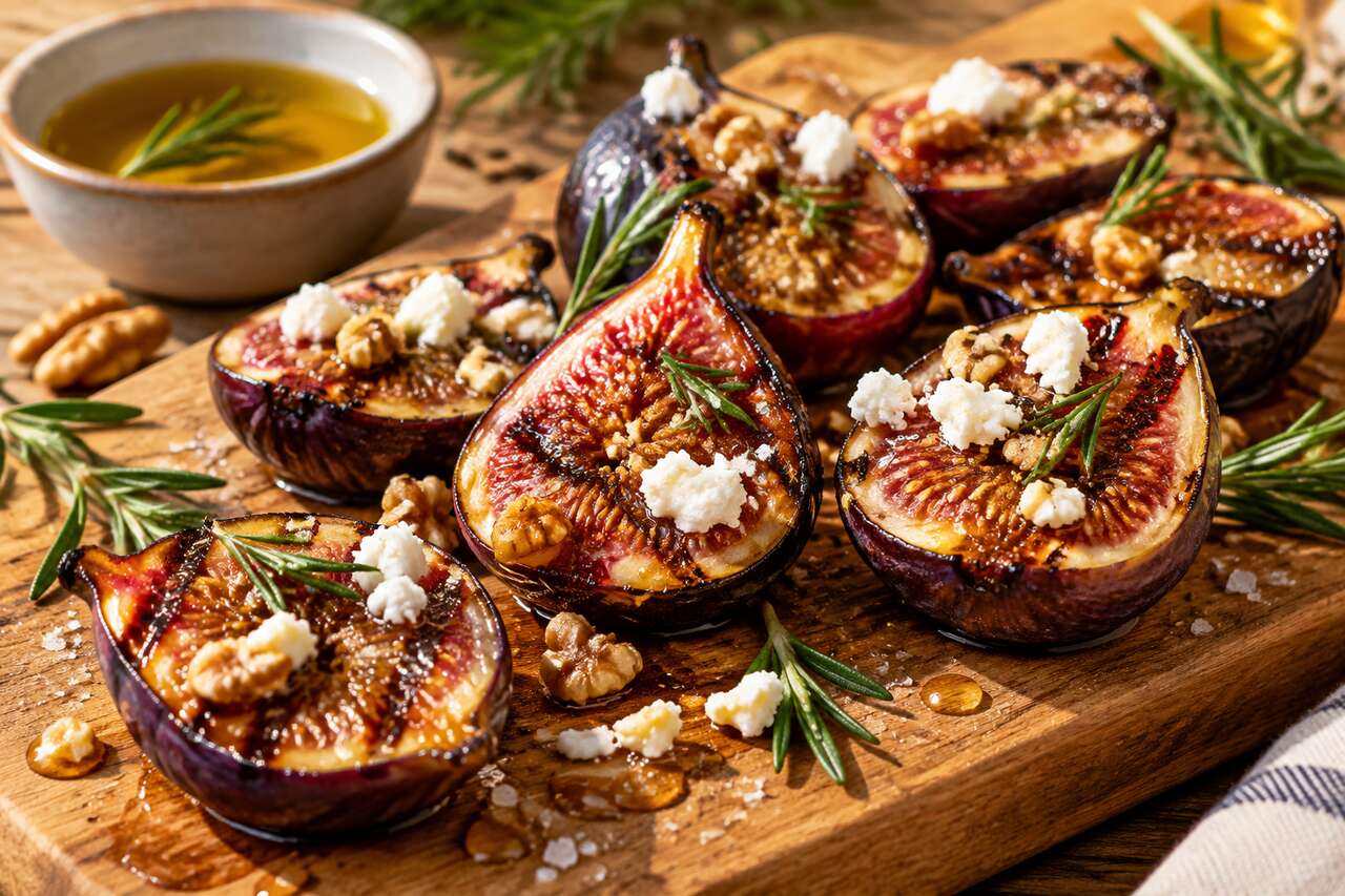 Figues au barbecue : recette facile et savoureuse