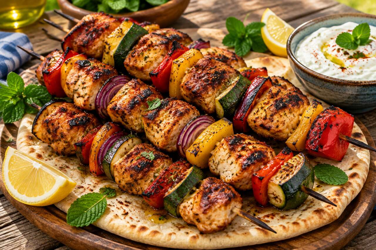Brochettes savoureuses au barbecue : la recette parfaite