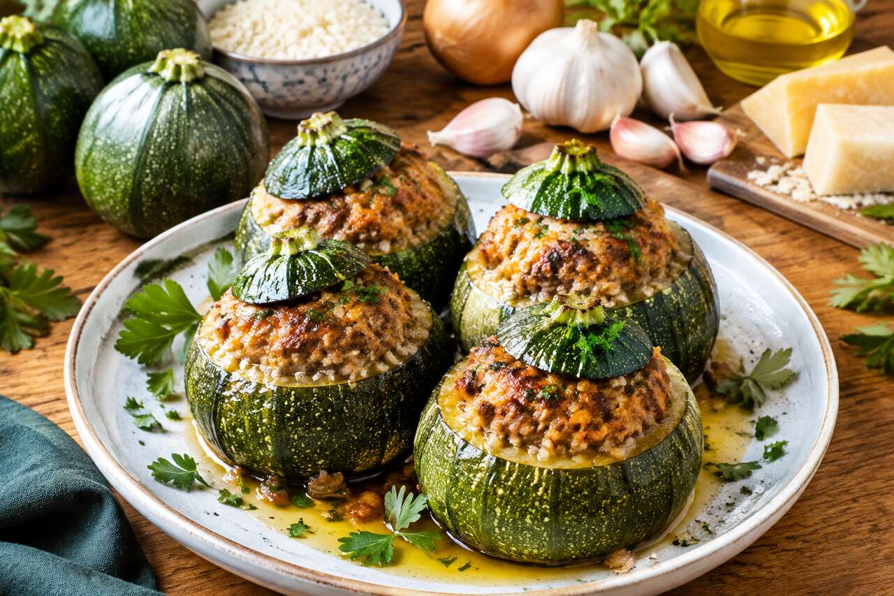 Courgettes farcies à la manière de Mamie TikTok