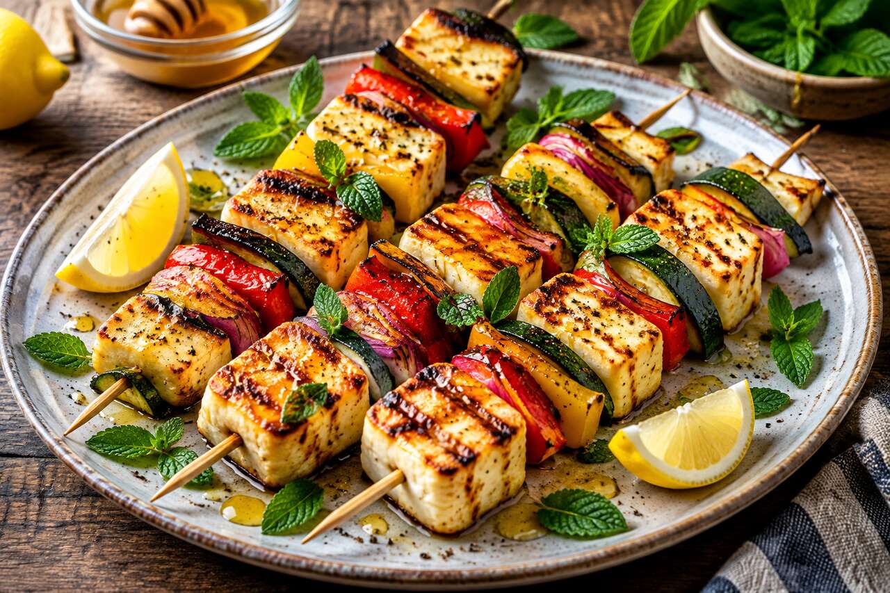 Halloumi au barbecue : recette facile et savoureuse