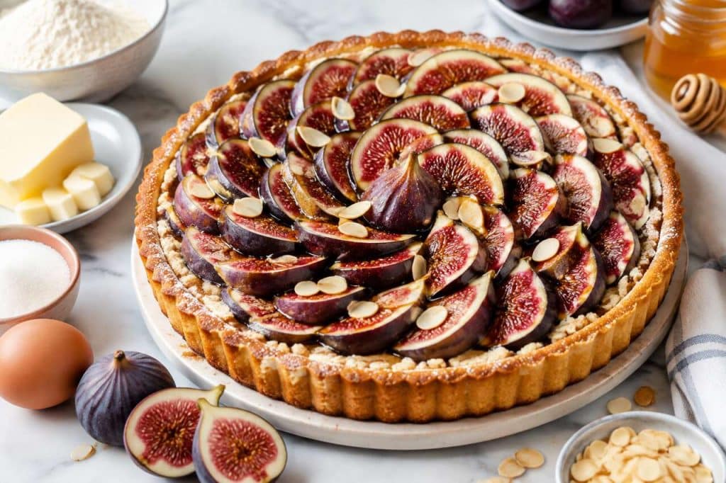 Recette de tarte aux figues