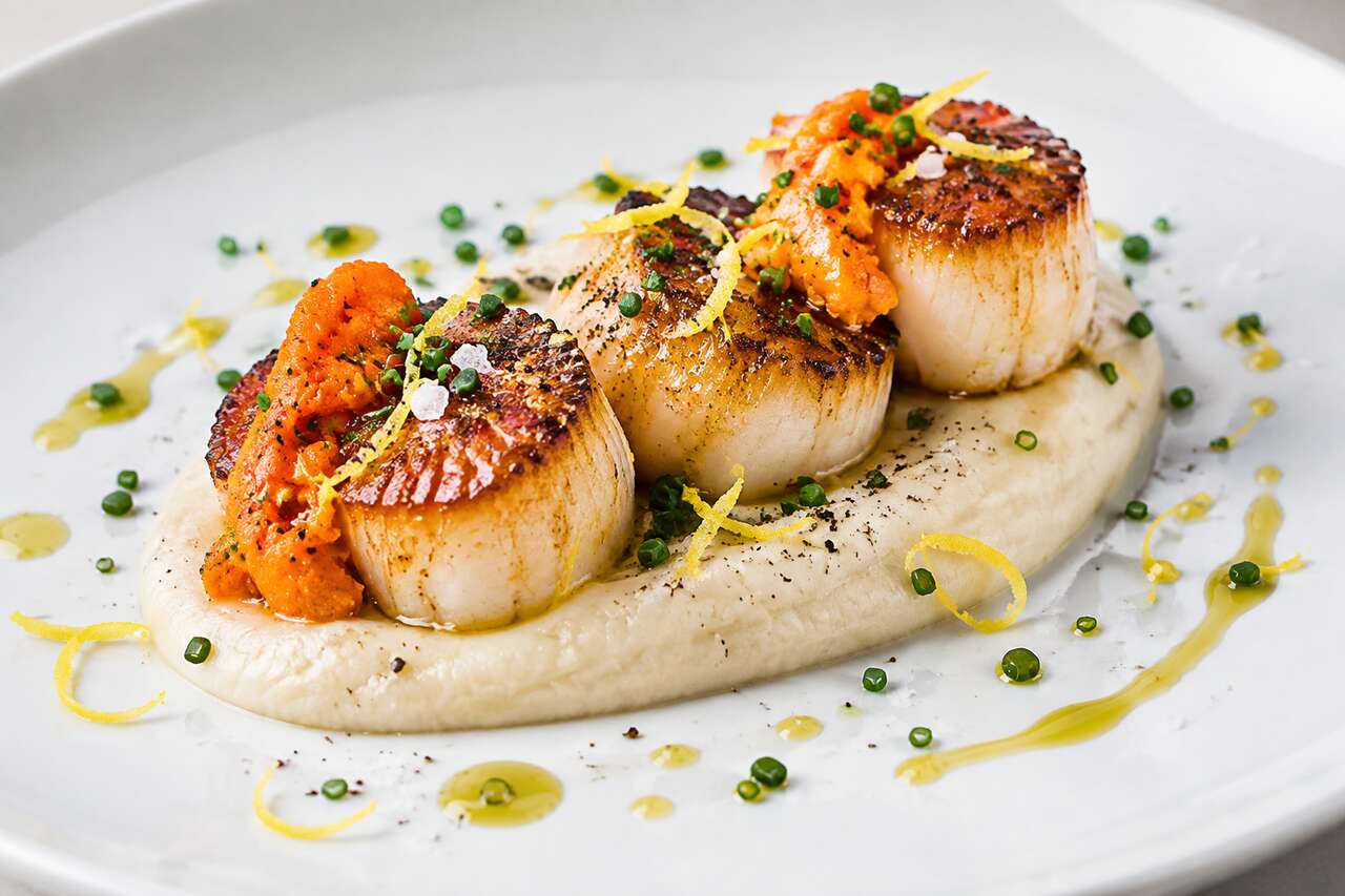 Recette de saint-jacques par un chef étoilé