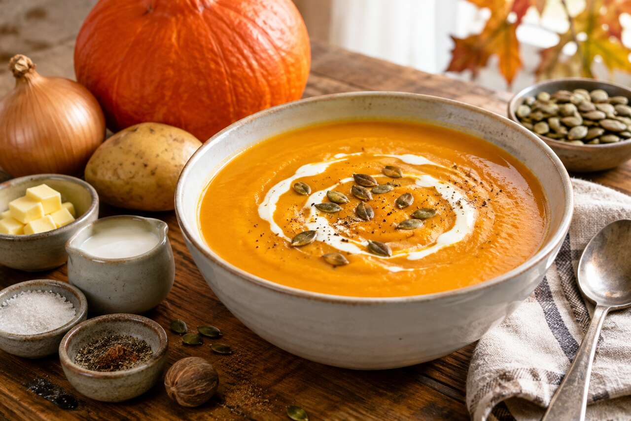 Soupe de potimarron facile : recette savoureuse