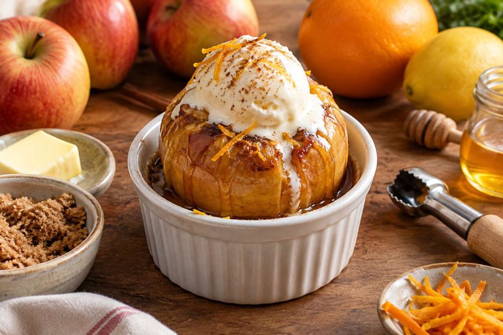 Pommes au four et beurre d'agrumes par Philippe Etchebest