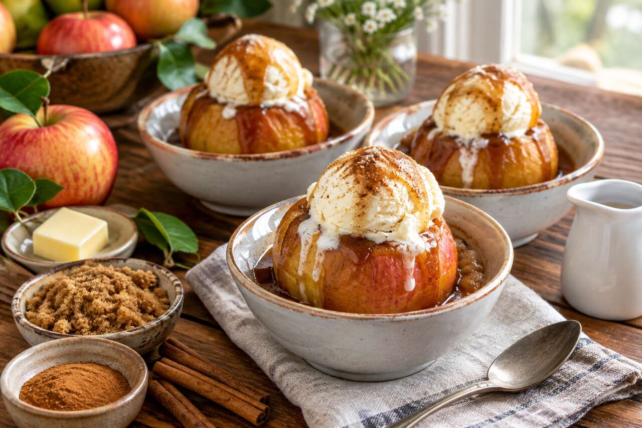 Pommes au four pour enfants : recette facile et gourmande