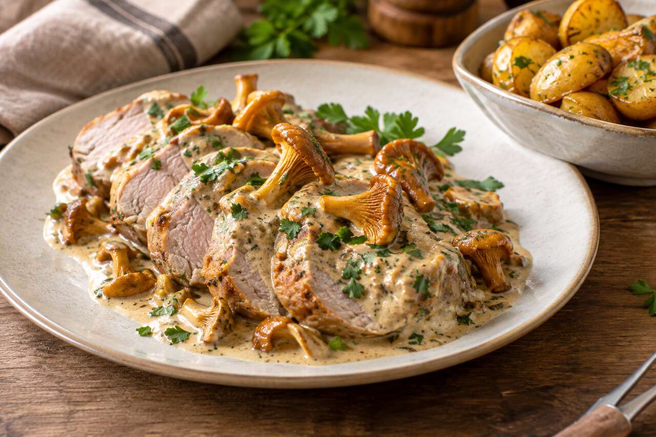Filet mignon aux girolles : recette gourmande et facile