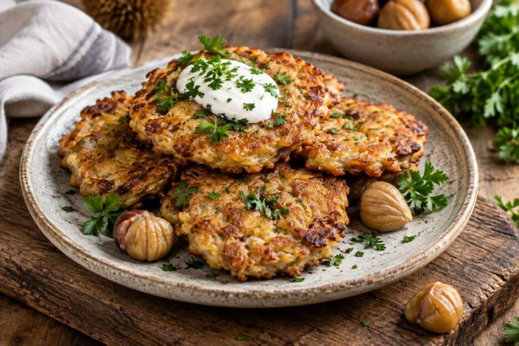 Recette de galette aux châtaignes savoureuse