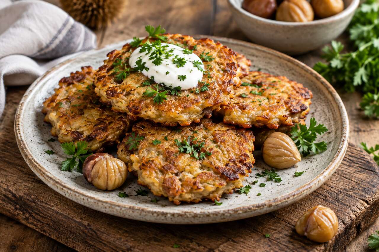 Recette de galette aux châtaignes savoureuse