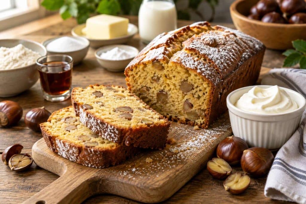 Recette du cake aux marrons glacés