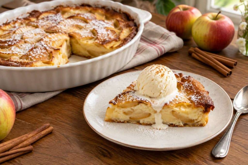 Recette facile : clafoutis aux pommes et cannelle