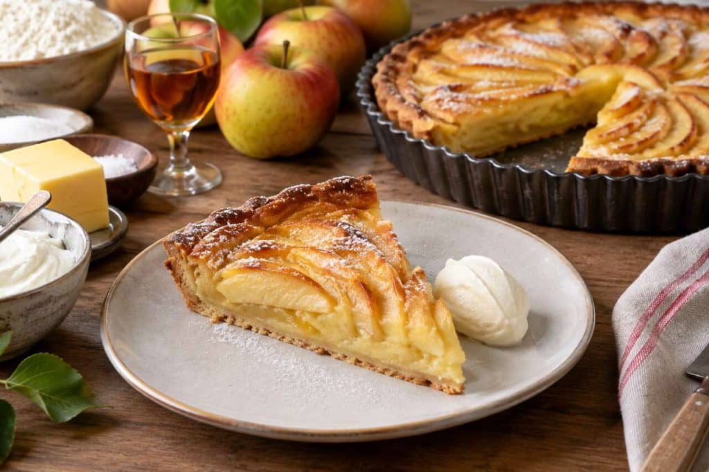 Tarte normande aux pommes : recette authentique
